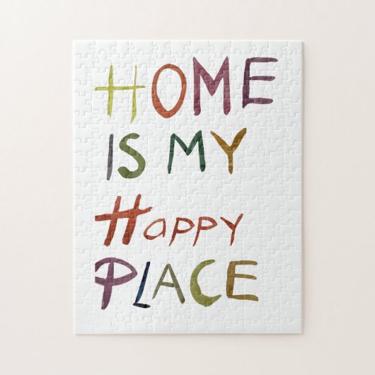 The Happy Introvert “Home Is My Happy Place” Legpuzzel (Verticaal)