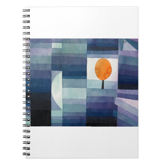 The Harbinger of Autumn (1922) van Paul Klee Notitieboek (Voorkant)
