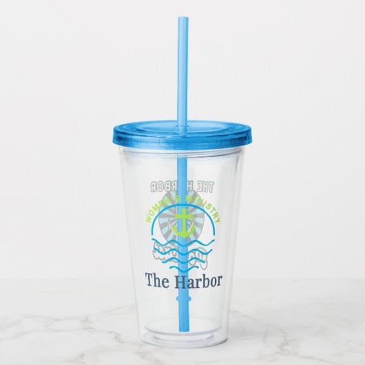 The Harbor / Harbor Podcast Tumbler Acryl Drinkbeker (Voorkant)