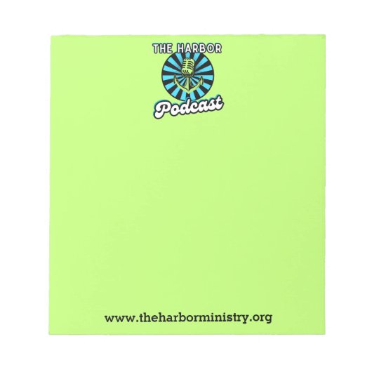 The Harbor Podcast Notitieblok (Voorkant)