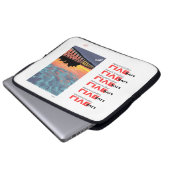 The Harbour - 15 inch laptop Hoesje Laptop Sleeve (Voorkant onderkant)