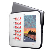 The Harbour - 15 inch laptop Hoesje Laptop Sleeve (Voorkant Links)