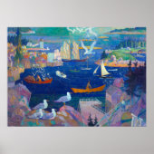 The Harbour at Herring Gut, 1925, door N.C. Wyeth Poster (Voorkant)