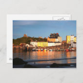The Harbour at Tenby, South Wales Briefkaart (Voorkant / Achterkant)