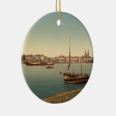 The Harbour, Bordeaux, Frankrijk Keramisch Ornament (Rechts)