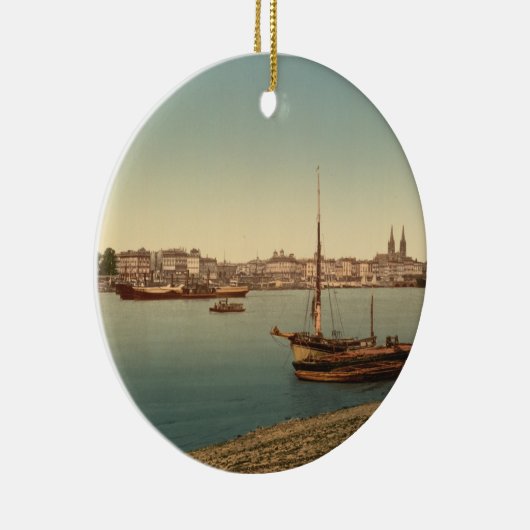 The Harbour, Bordeaux, Frankrijk Keramisch Ornament (Rechts)