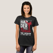 The Harder You Train The Luckier You Get Karate Ju T-shirt (Voorkant volledig)