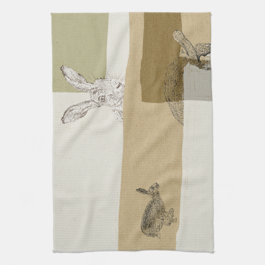 The Hare and the Tortoise An Aesop's Fable Theedoek (Verticaal)