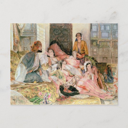 The Harem, c.1850 Briefkaart (Voorkant)
