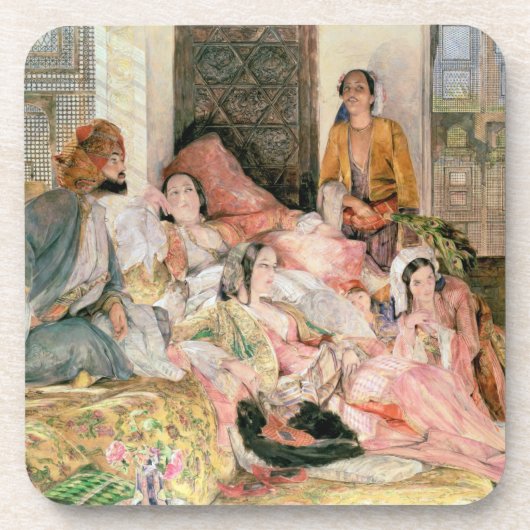 The Harem, c.1850 Drankjes Onderzetter (Voorkant)
