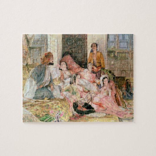 The Harem, c.1850 Legpuzzel (Horizontaal)