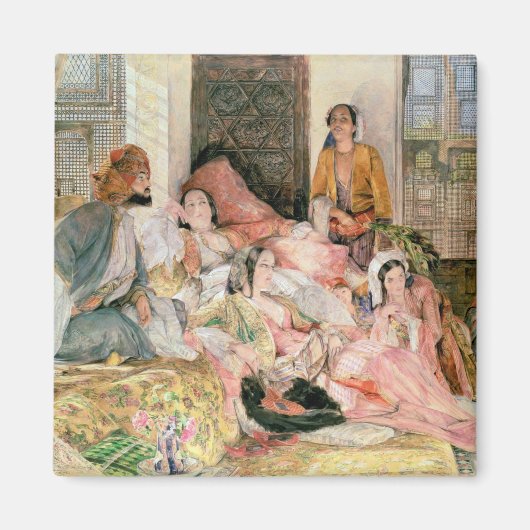 The Harem, c.1850 Magneet (Voorkant)
