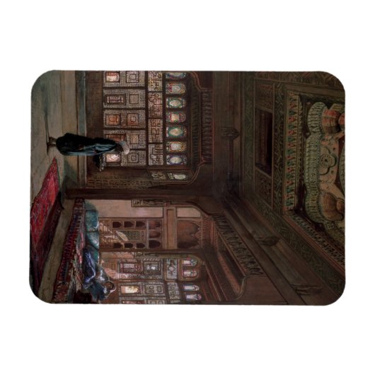 The Harem of Sheikh Sadat, Cairo, 1870 Magneet (Horizontaal)