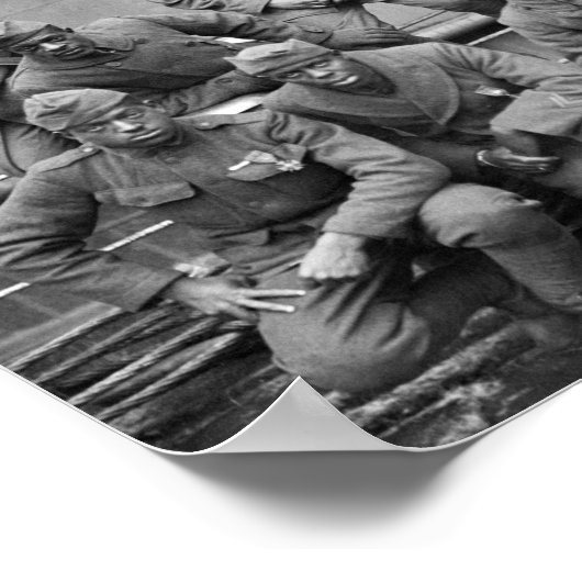 The Harlem Hellfighters - WW1 1919 Poster (Hoek)