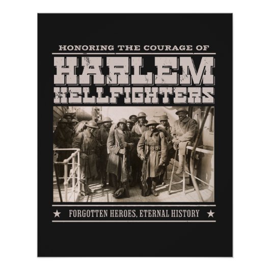 The Harlem Hellfighters - WW1 Tribute Perfect Poster (Voorkant)
