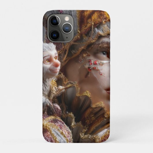 The Harlequin Monkey with Magic Wings Case-Mate iPhone Case (Achterkant)