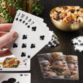 The Harlequin Monkey with Magic Wings Pokerkaarten (Insitu)