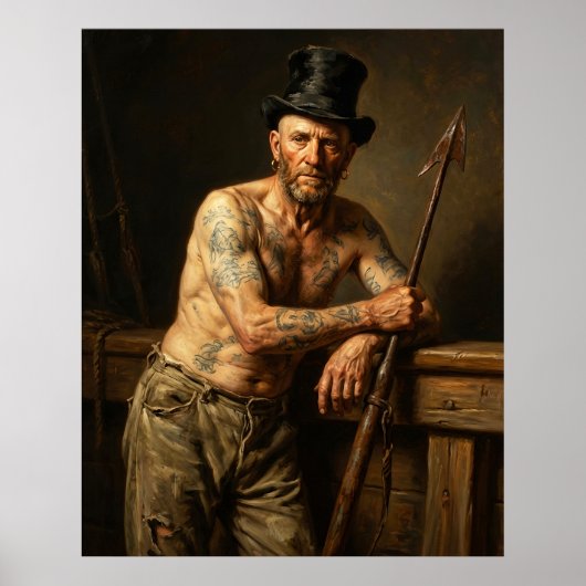 The Harpooner Poster (Voorkant)