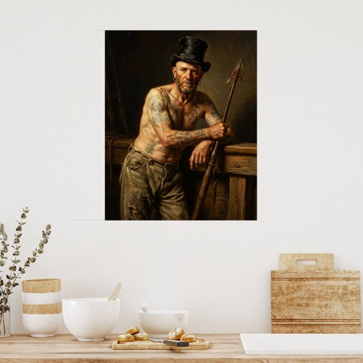 The Harpooner Poster (Keuken)