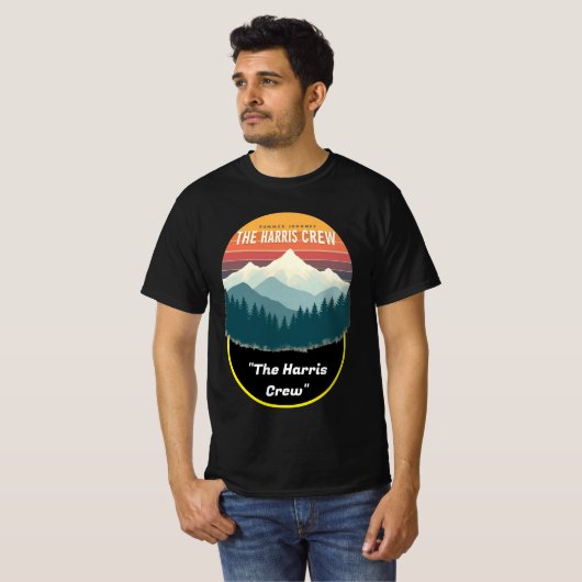The Harris Crew – Summer 2025 Tee T-shirt (Voorkant volledig)