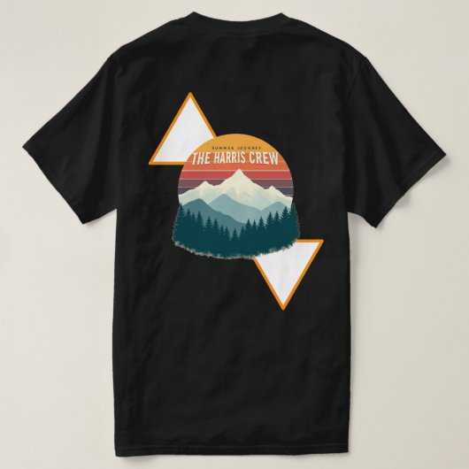 The Harris Crew – Summer 2025 Tee T-shirt (Design achterkant)