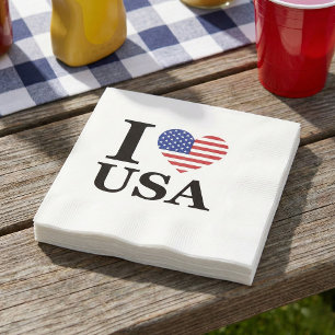 The "Hart van Amerika" Party Servet