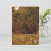 The Harvest Moon 1833 by Palmer Samuel Kaart (Staand voorkant)