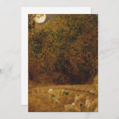 The Harvest Moon 1833 by Palmer Samuel Kaart (Voorkant / Achterkant)