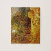 The Harvest Moon, 1833 (olie op papier op het pane Legpuzzel (Verticaal)