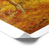 The Harvest Moon, 1833 (olie op papier op het pane Poster (Hoek)