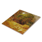 The Harvest Moon, 1833 (olie op papier op het pane Tegeltje (Zijkant)