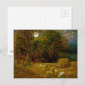 The Harvest Moon van Samuel Palmer (1833) Briefkaart (Voorkant / Achterkant)