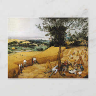 The Harvesters by Pieter Bruegel the Elder 1565 Briefkaart