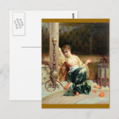 The Hashish Smoker - Emile Bernard Briefkaart (Voorkant / Achterkant)