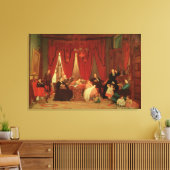 The Hatch Family, 1870-71 Canvas Afdruk (Insitu (Woonkamer))