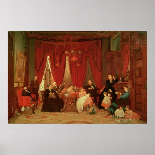 The Hatch Family, 1870-71 Poster (Voorkant)