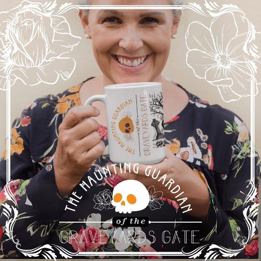 The Haunting Guardian van de Graveyards Gate Koffiemok