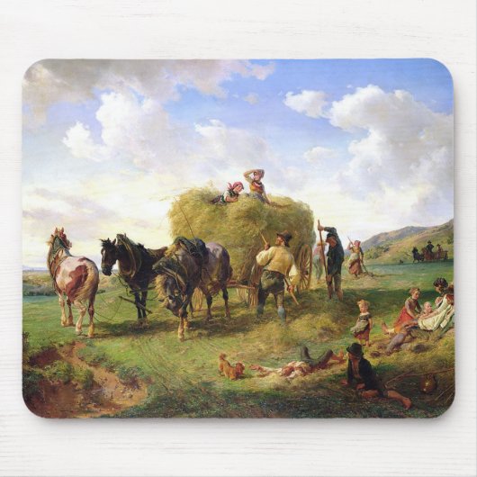 The Hay Harvest, 1869 Muismat (Voorkant)
