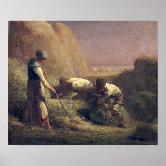 The Hay Trussers, 1850-51 Poster (Voorkant)