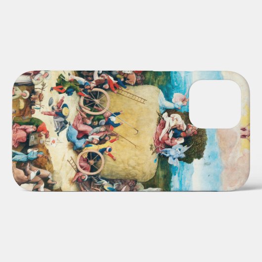 The Hay Wagon (detail), Bosch Case-Mate iPhone Case (Achterkant (horizontaal))