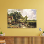 The Hay Wain, 1821 Canvas Afdruk (Insitu (Woonkamer))