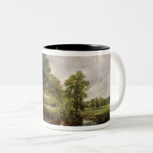 The Hay Wain, 1821 Tweekleurige Koffiemok (Voorkant rechts)