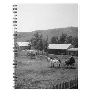 The Haylie Ranch, Crook County, Wyoming, c.1890 (b Notitieboek