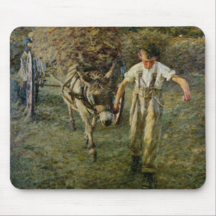 The Haywain, c.1889 (olie op canvas) Muismat