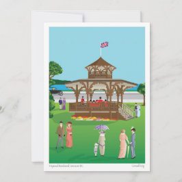 The Haywood Bandstand - Vancouver Feestdagenkaart