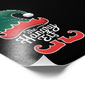 The Hboze Elf Family Matching Group Kerstmis Foto Afdruk (Hoek)