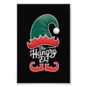 The Hboze Elf Family Matching Group Kerstmis Foto Afdruk (Voorkant)