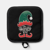 The Hboze Elf Family Matching Group Kerstmis Pannenlap (Voorkant)