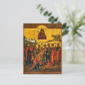 The Healing of St. Veronica Orthodox Icon Briefkaart (Staand voorkant)