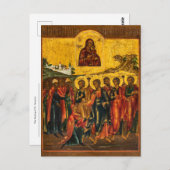 The Healing of St. Veronica Orthodox Icon Briefkaart (Voorkant / Achterkant)